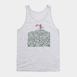 WTF Pigeons Scare Me Tank Top